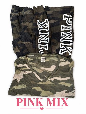 T-shirt short pantalon rose