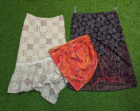 7187 - Y2K-Stil Mini- und Midi-Rock