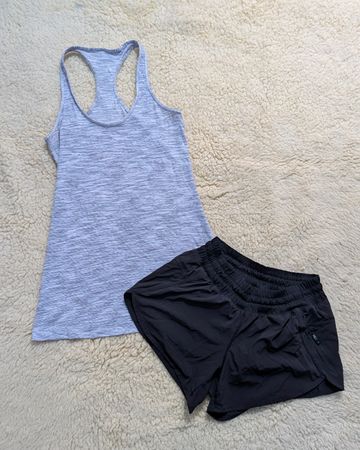 Shorts e Top de Alças Lululemon Mistos de Atividade