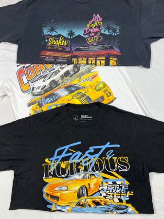 Auto bedrucktes T-Shirt (T-0045)
