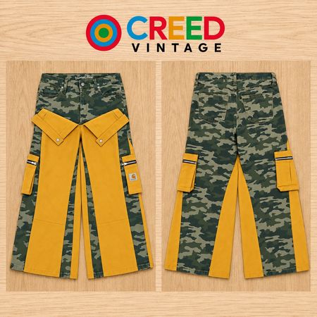 CR2282 CALÇA UTILITÁRIA CAMUFLADA UPCLYCLED CARHARTT