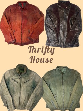 Y2K Edgy Leather Outerwear Jacket(TH/808)