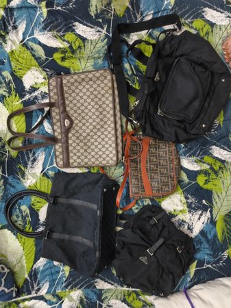 Prada gucci fendi bags bundle