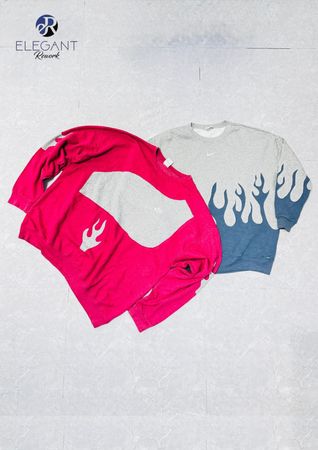 Upcycled Branded Sweatshirts - EVR0452