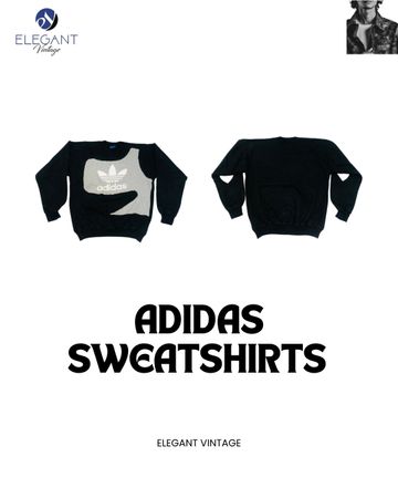 Upcycled Adidas Sweatshirt - EVR0146