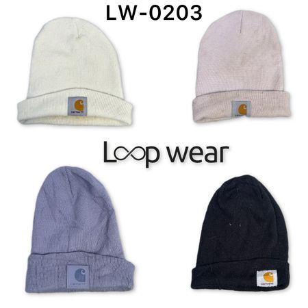 Vintage Carhartt Ribbed Knit Cuffed Beanies