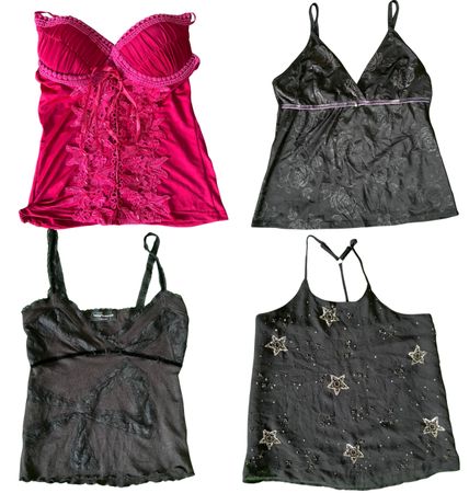 Mix di top romantici Y2K