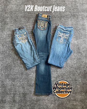 Y2K Bootcut Jeans - (12/08)