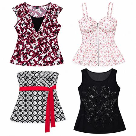 Y2K Azhari  Grunge Tops 10 pcs At 1518