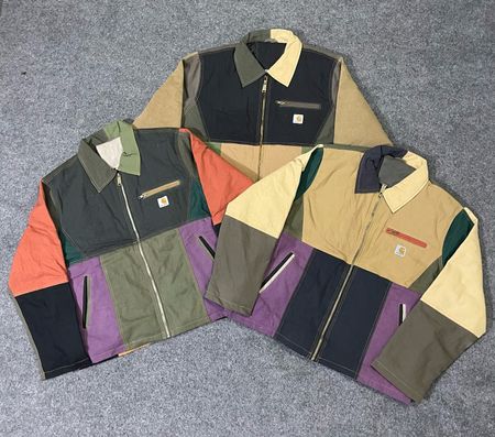 Upcycled Carhartt Detroit Jacket