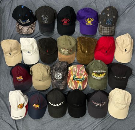 Branded designer caps