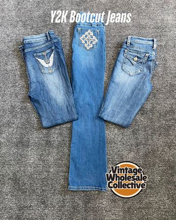 Y2K Bootcut Jeans - (12/08)
