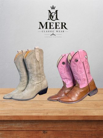 Classic y2k style  Cowboy Boots