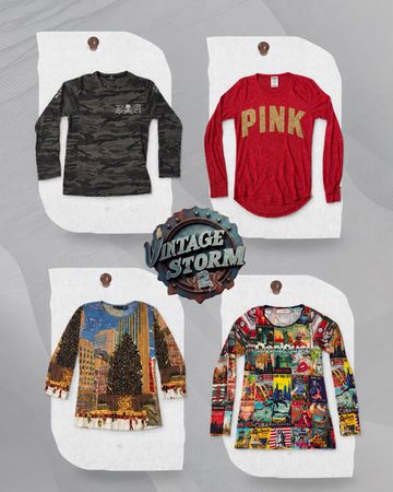 Y2K Branded LS Tees