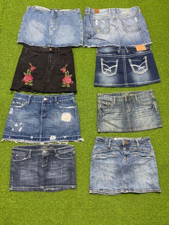 Yv2102 Denim Skirts 15P