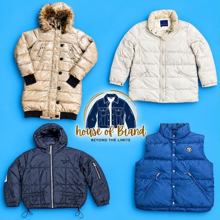 Giubbotto puffer di marca