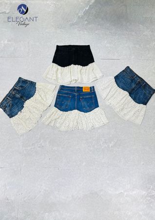 UPCYCLED Levis Denim Skirts - EVR0512