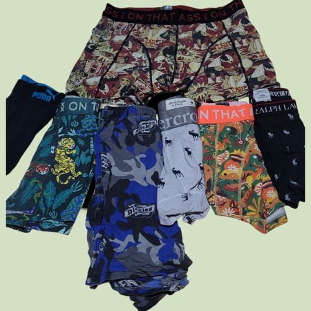 Mix branded boxer underwear