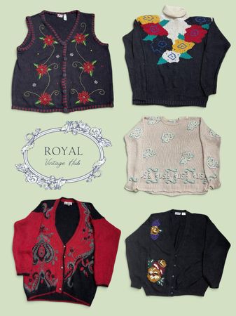 Y2k / Vintage Quirky Knitwear Gems ✨