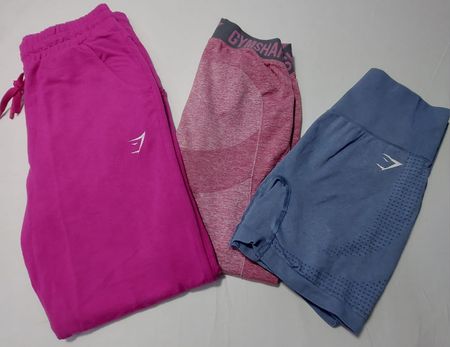 Gymshark Mix Bundle – Leggings, Hosen, Tops & Shorts – Klasse A/B – 10 Teile | 09-182