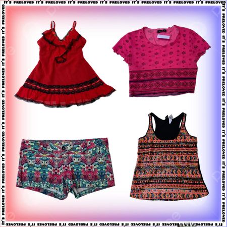 Patchwork & Patterns Princess - tops, skirts (SS- 2607)