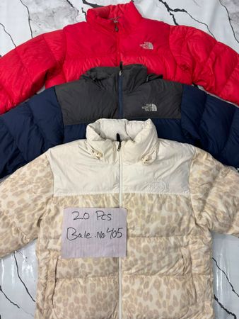 The North Face Puffer jackets bale no 405