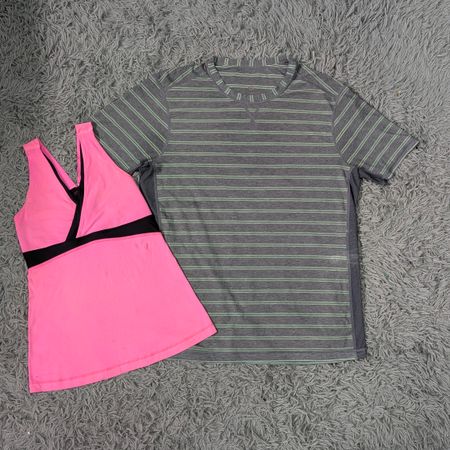 **Lululemon Activewear Tops Bundle – Tank Tops & T-Shirts