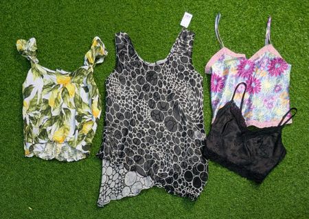 7036 - Y2K Style Cami Tops
