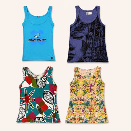 Y2k Color Pop Tank Tops