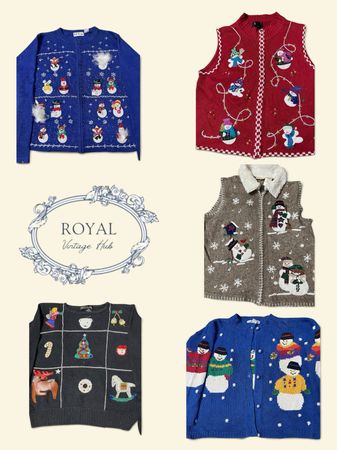 ❄️ Vintage Christmas Sweaters