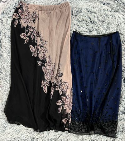 Y2k Summer Poly Skirts (1258)