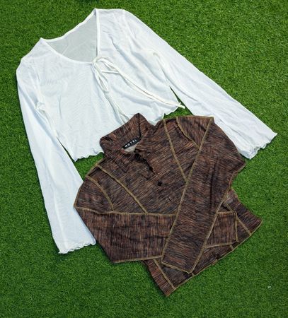 7363 - Y2K Style Blouses