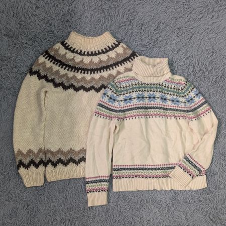 **#Y2K Fair Isle Sweater Mix – Trendy Women’s Tops