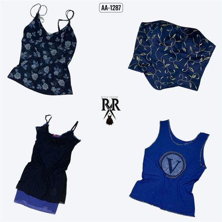 Y2K Blue Hour Mix Tops (AA-1287)