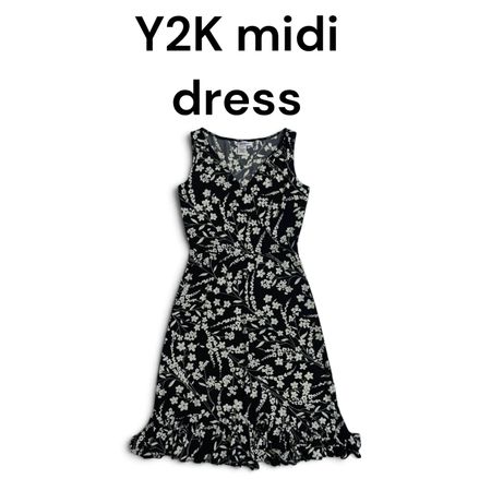 Y2K midi dress