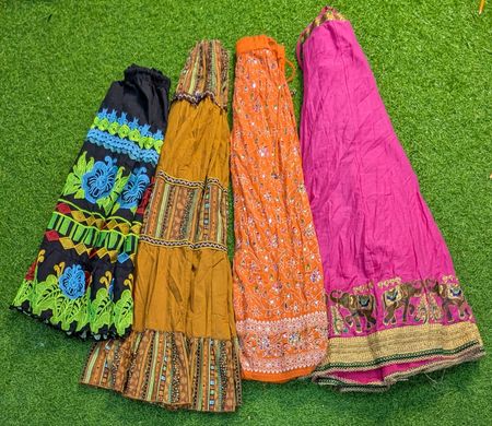 7208 - Saia Maxi, Mini Estilo Vintage