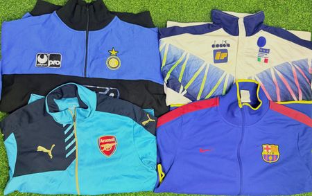 Veste de survêtement club de football
