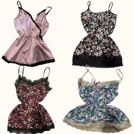 Y2K Ditsy Bloom Cami Tops - ST-056