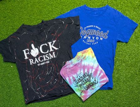 6744 - Vintage Style Half Sleeves T-Shirts
