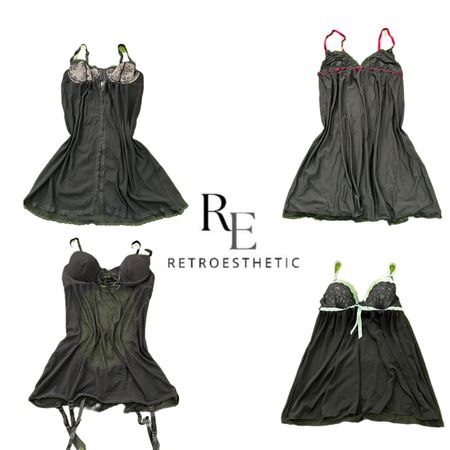 Y2K Gothic Vibe Tops RE-3702