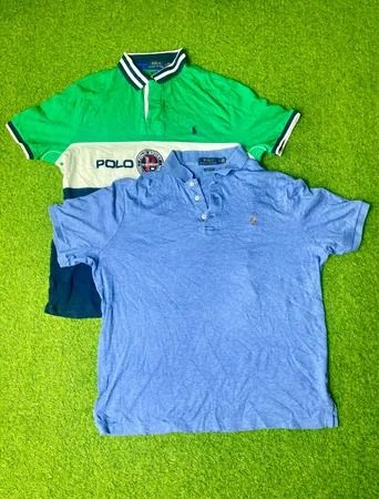 Camiseta com gola Ralph Lauren