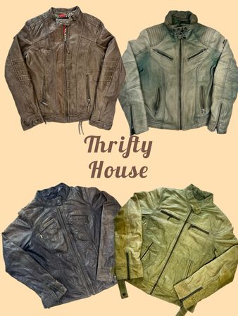 Vêtements en cuir Y2K (TH/643)