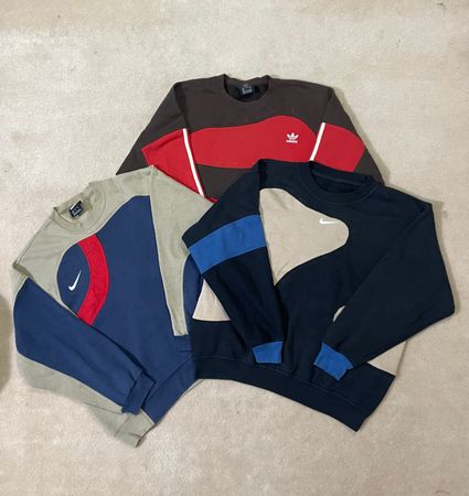 Upcycle adidas und nike Sweatshirts 🐒