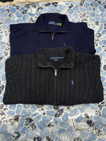Ralph lquren half zip sweater