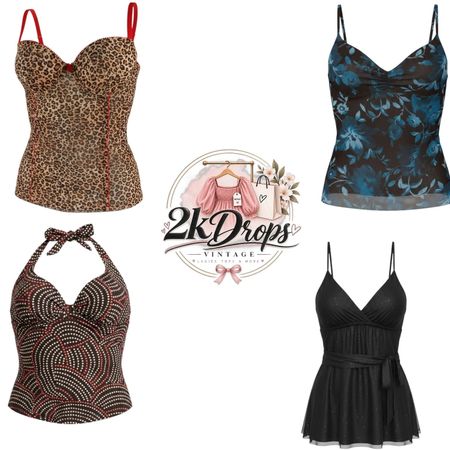 y2k babydoll tops