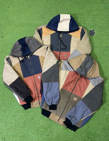 Giacca felpa Carhartt upcycle