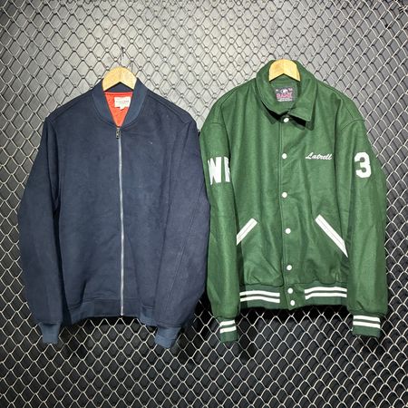 Vintage Baseball college Varsity Jacket (FNC:77)