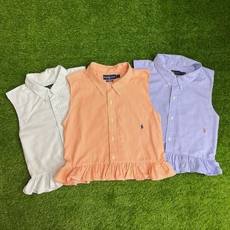 Top Sem Mangas Ralph Lauren Reciclado