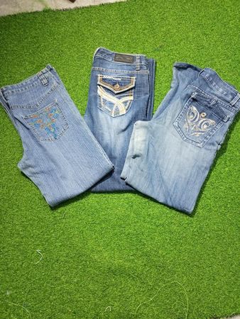 WALLFLOWER AND OTHER BRAND JEANS WOMAN WEAR FLARE BOOTCUT (B 142)