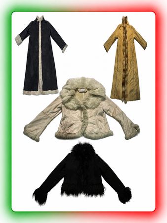 10 PCS Afghan Coats Wholesale | Vintage Embroidered & Fur Afghan Winter Coats | Y2K Boho Mix(AF-21)